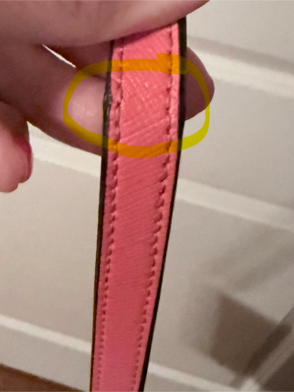 Kate Spade Coral Leather Crossbody/Clutch with Gold Chain - Picture 16 of 16